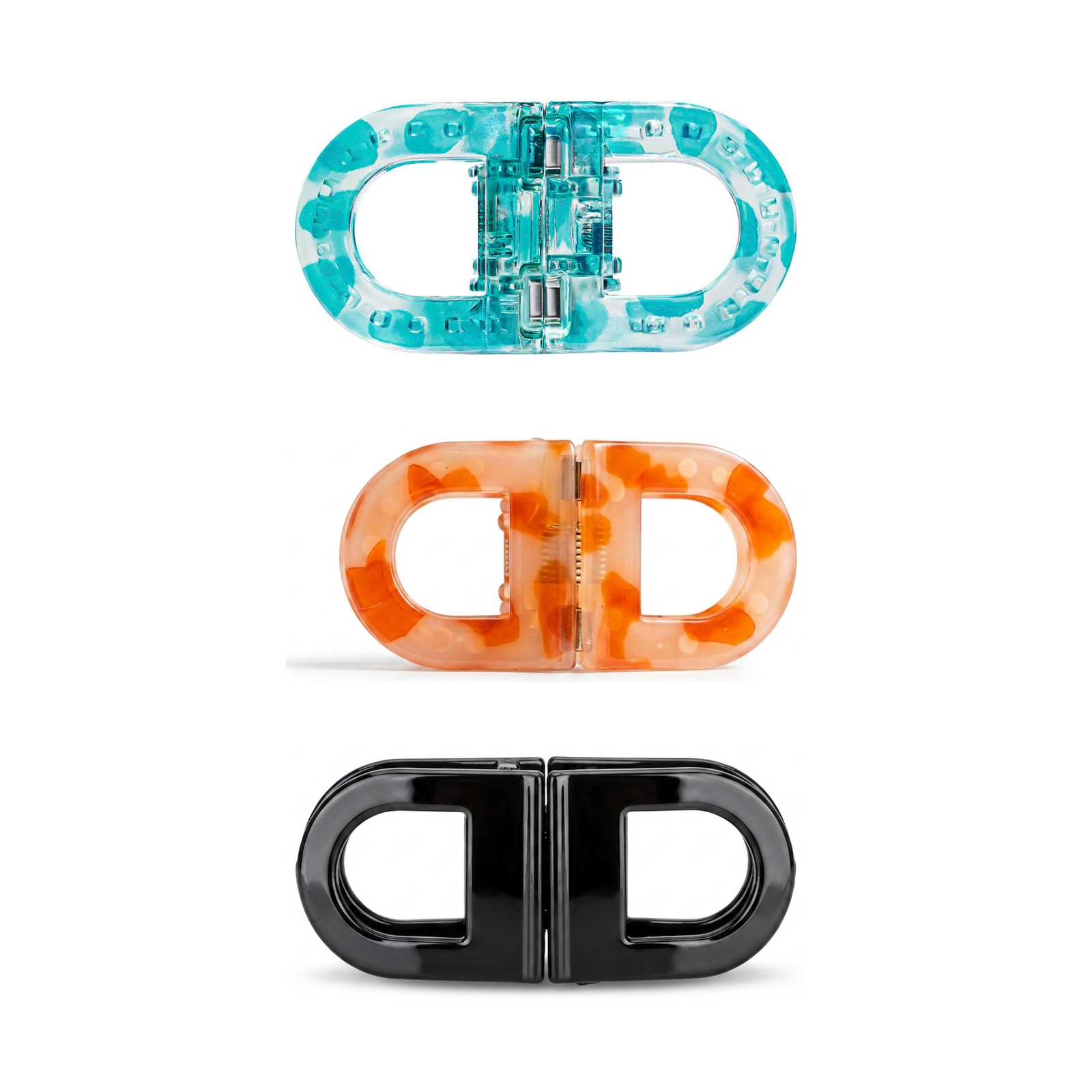 Klip Trio Bleu, Orange et Noir